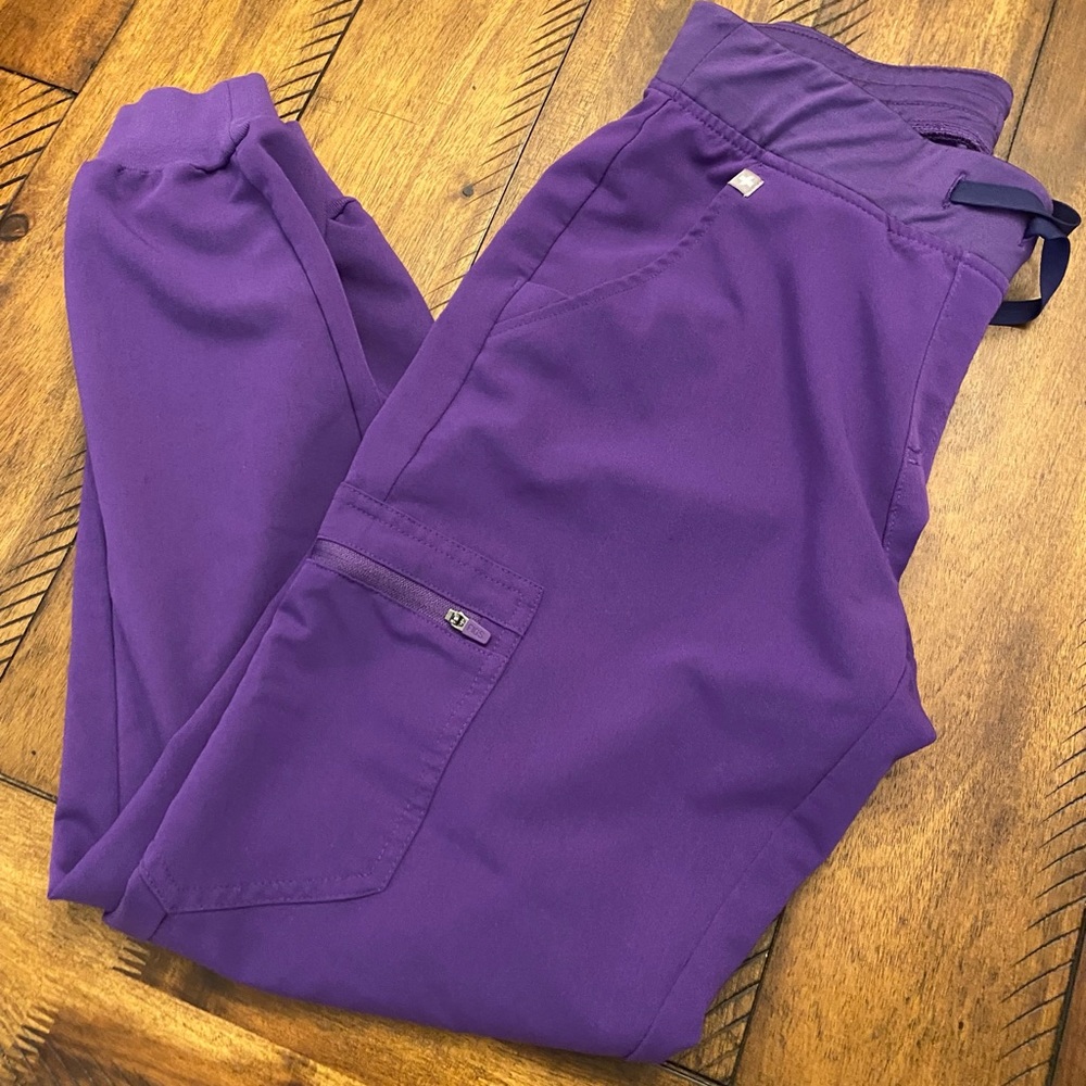 Figs Violet purple Zamora Joggers